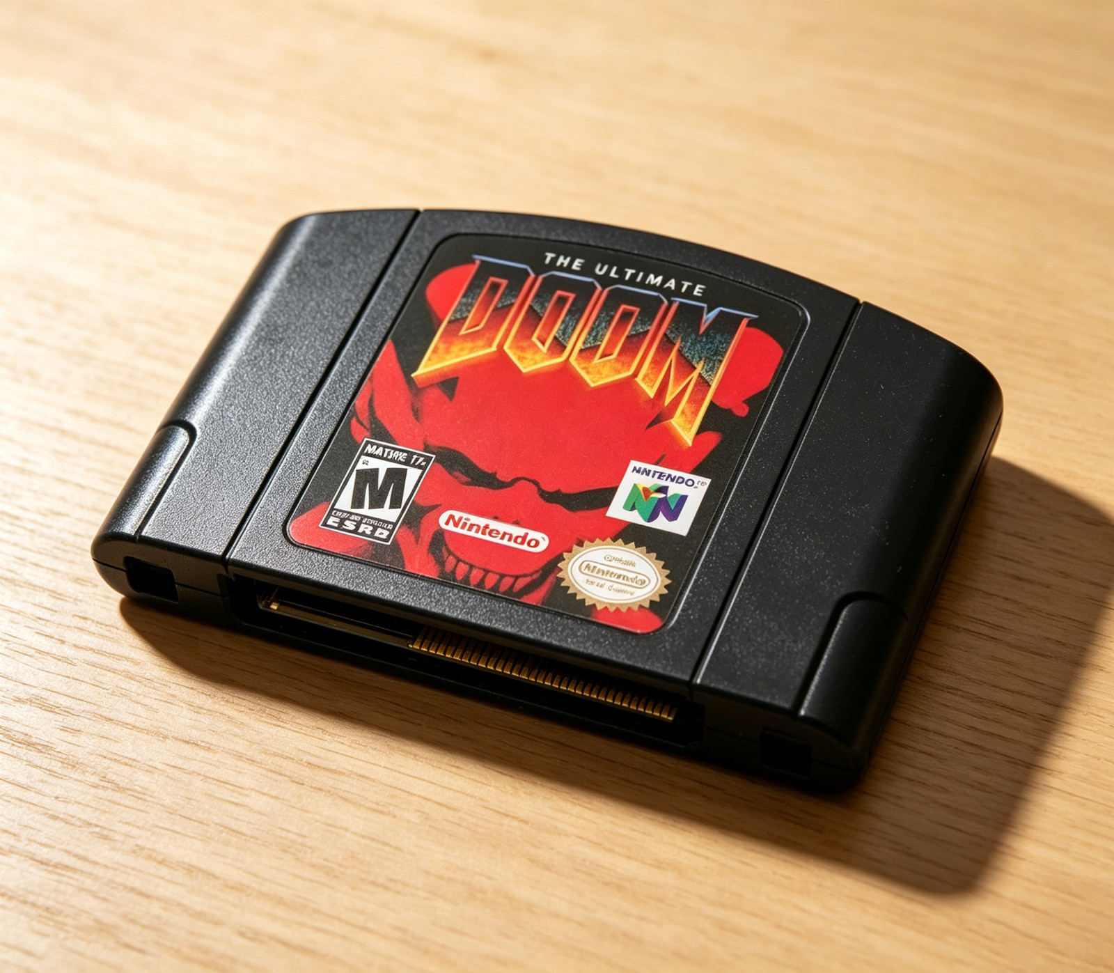 The Ultimate Doom Black For Nintendo 64 Fast Shipping US Version