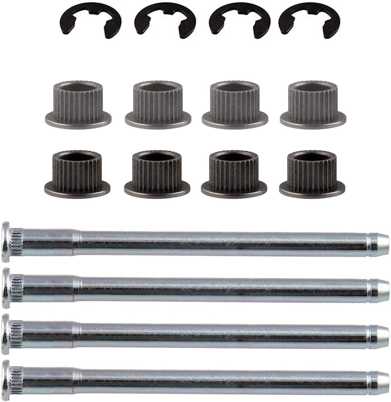 Door Hinge Pin & Bushing Repair Kit 4 Pins 2 Doors Chevy GMC 1988-2002