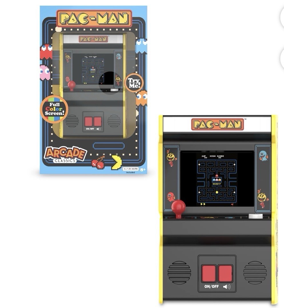 Arcade1Up – Pac-Man Handheld Arcade Game, Arcade Classics
