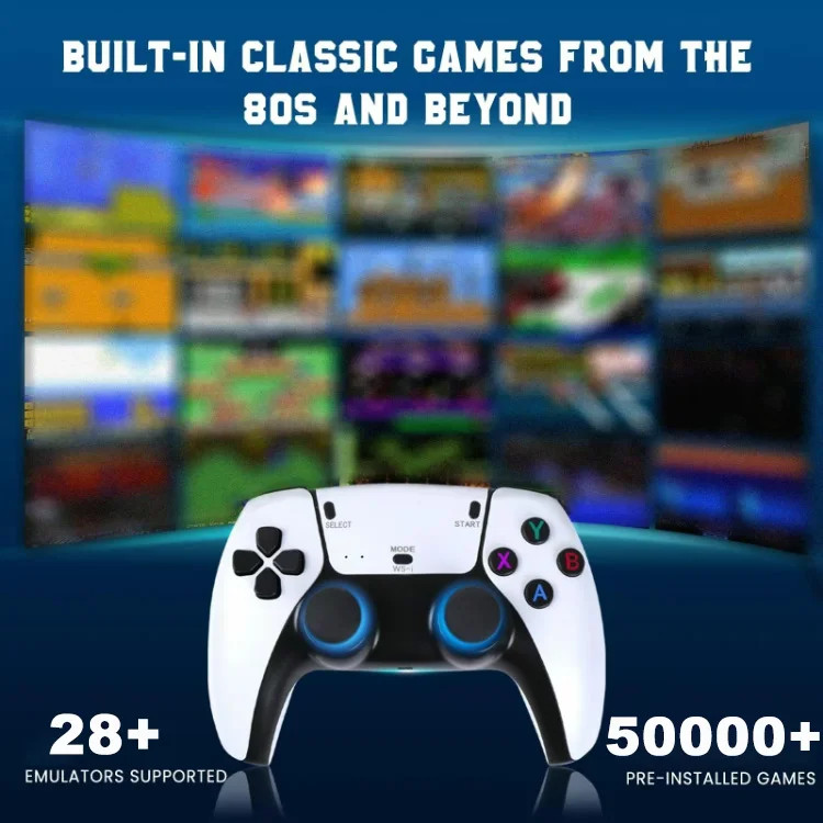 M15 ULTAR Retro Game Console – 4K 3D Wireless Arcade for 2 Players