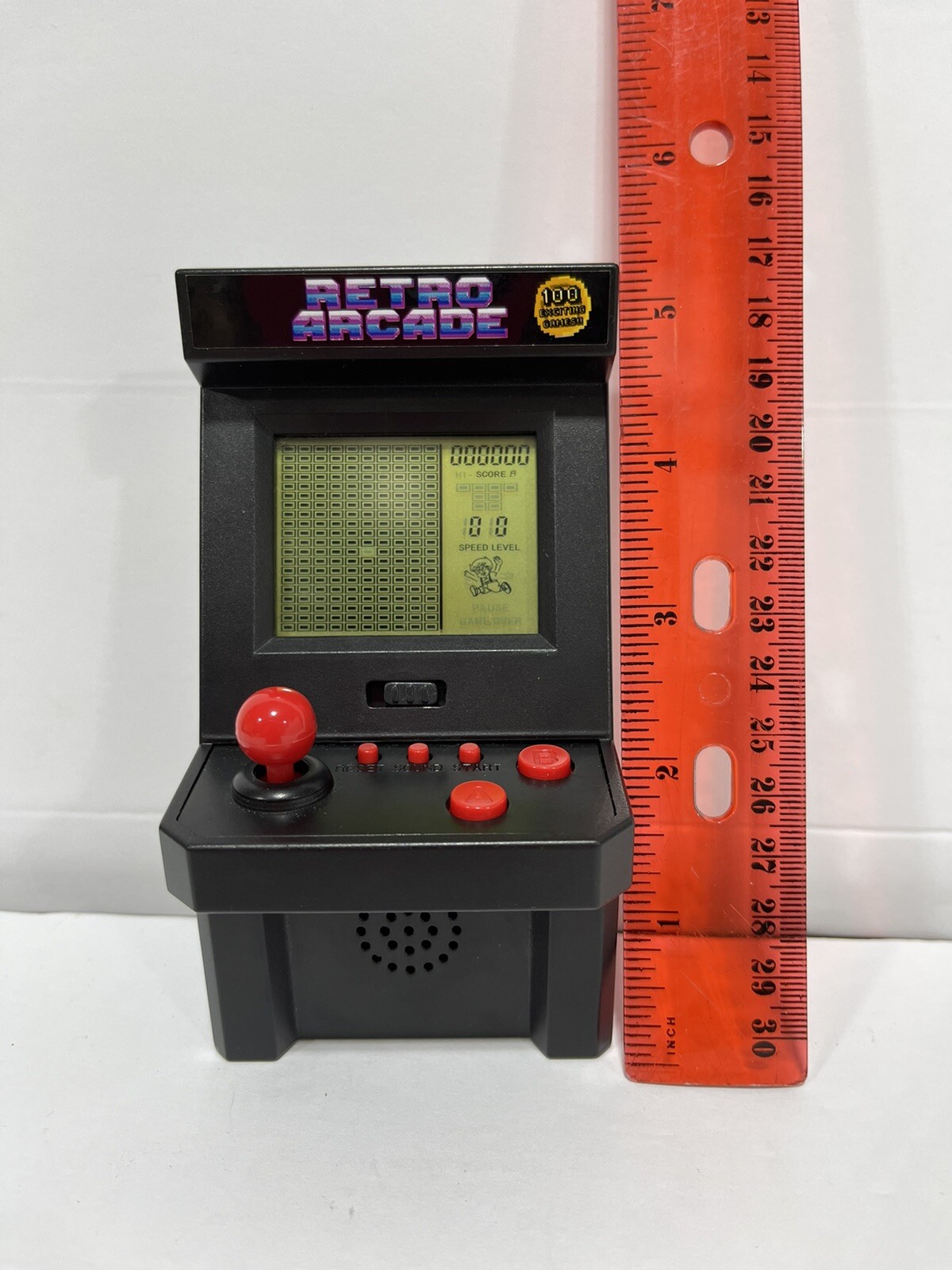 Retro Arcade 100 Exciting Games Mini Plastic Game Machine