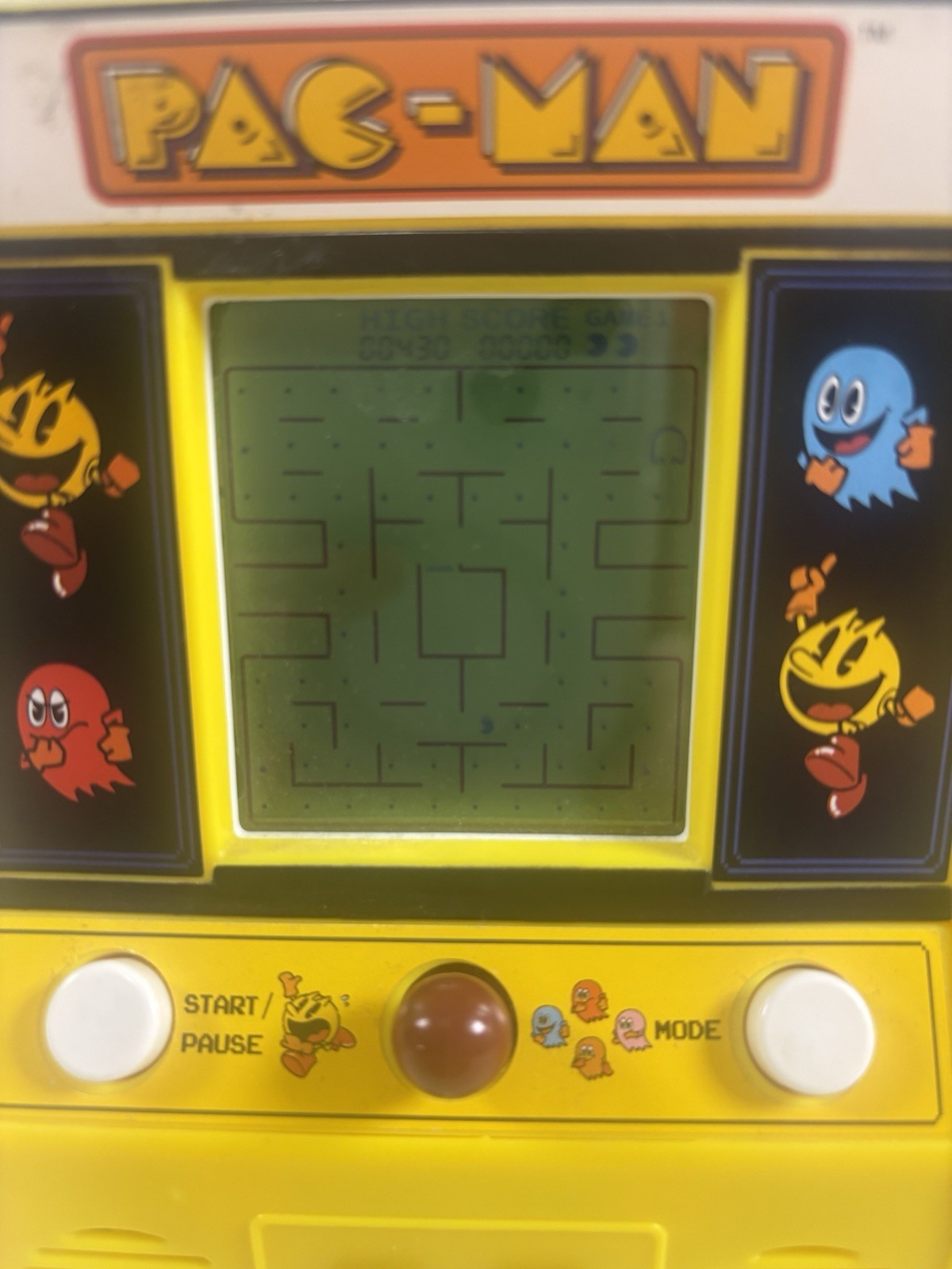Retro Mini Arcade Pac-Man & Frogger Bandai Namco Basic Fun Lot Of 2 Games