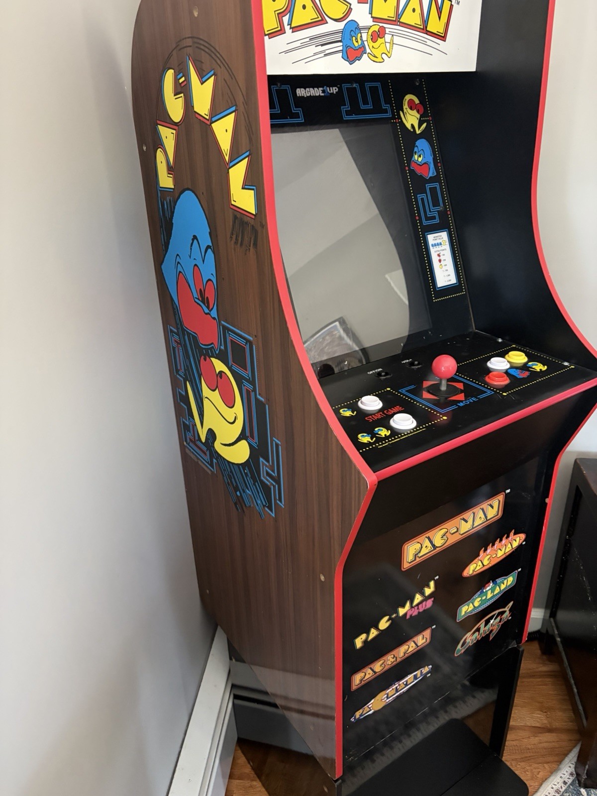 Arcade1Up Pacman 40th Anniversary Edition Gaming Cabinet Machine W/ SE Riser