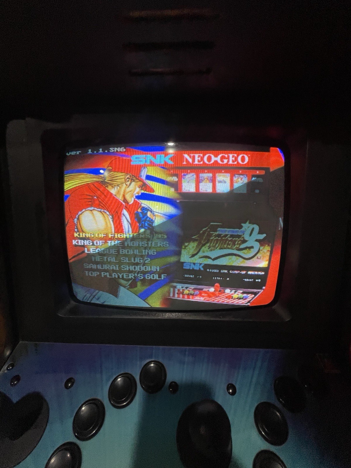 SNK Game Room Classics Neo Geo Arcade Machine AES MVS