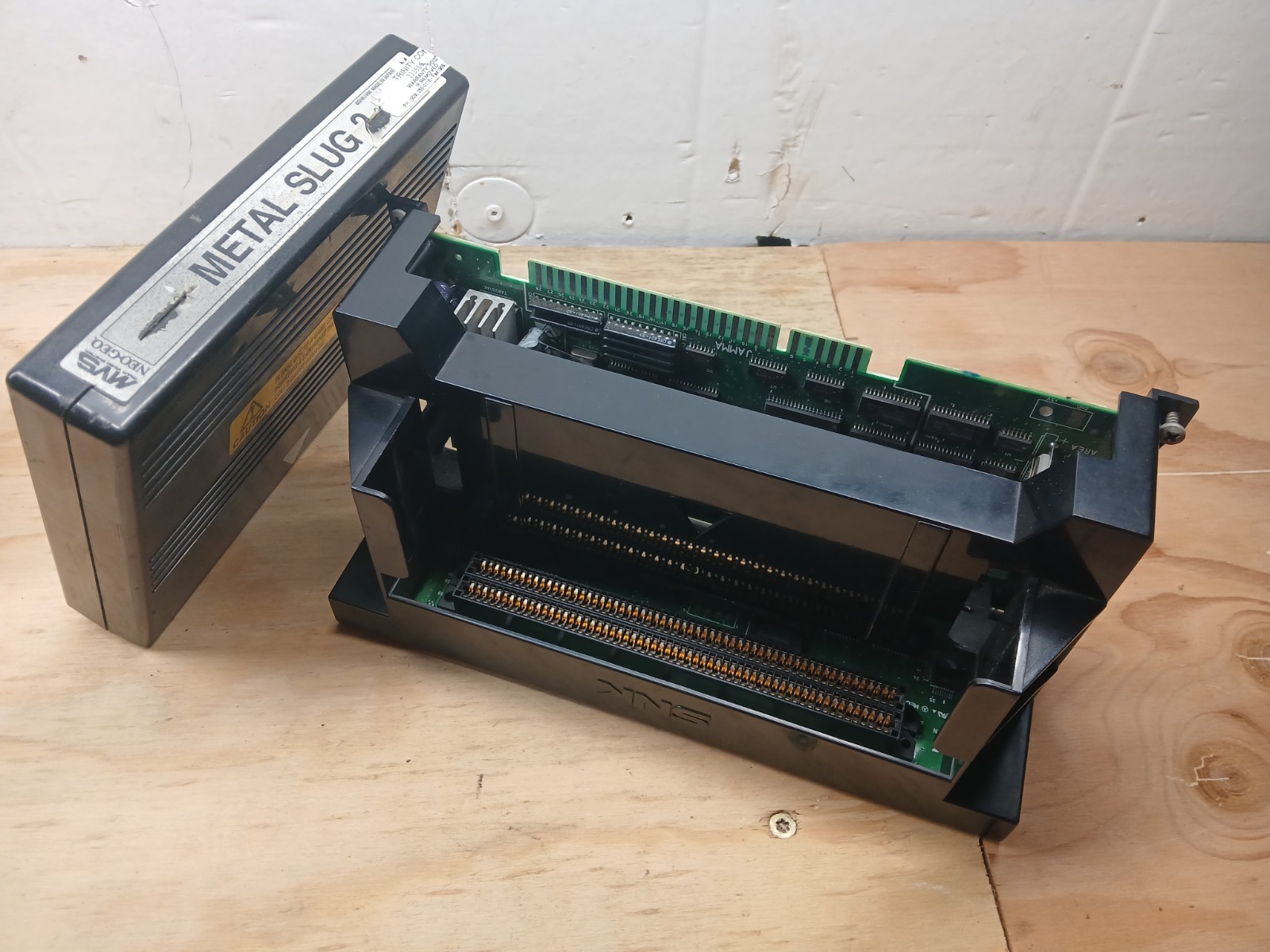 Metal Slug 2 with SNK NEOGEO MV1B JAMMA Arcade Game System Console