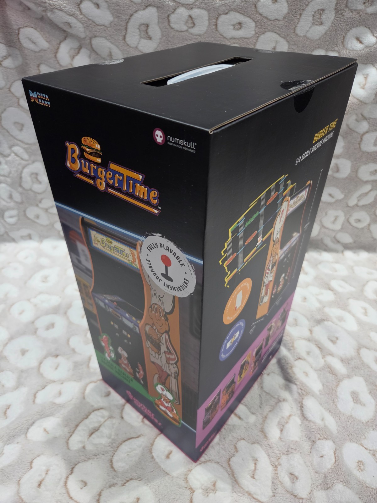 BurgerTime Quarter Arcades 🍔 Numskull 1/4 Scale Mini Replica Arcade Game 🕹 NIB