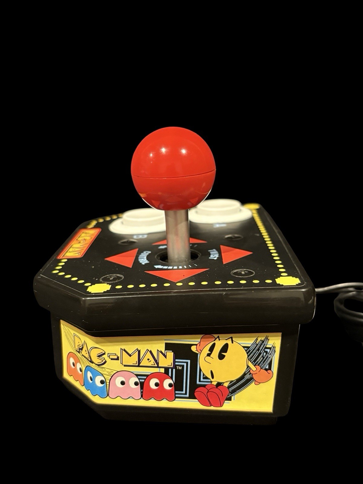 2 VTG JAKKS PACIFIC 2004 MS PAC-MAN 2009 PAC-MAN PLUG & PLAY ARCADE GAME