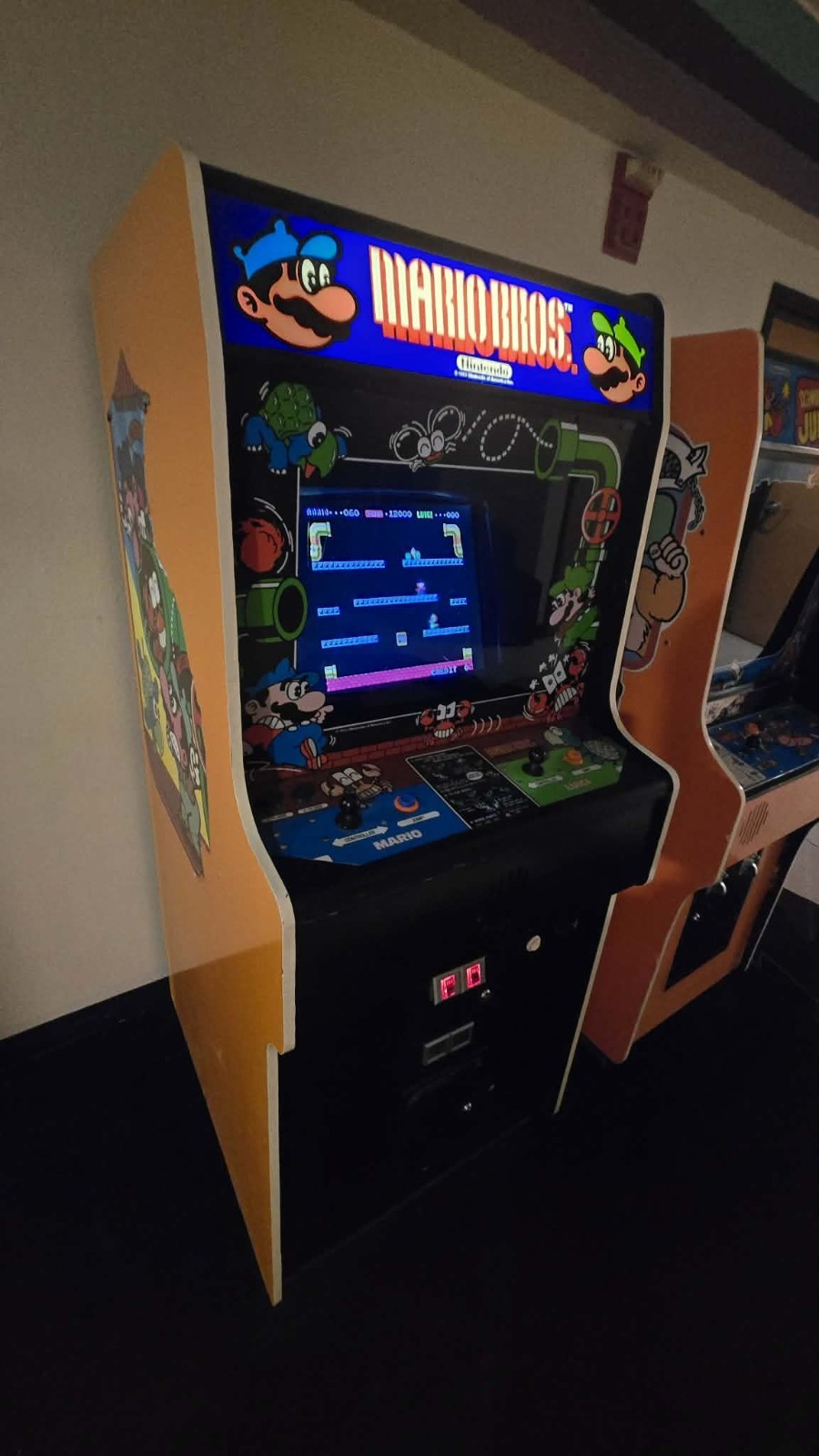 Nintendo Mario Bros Full Size Arcade Machine – Original And dedicated Wide Body