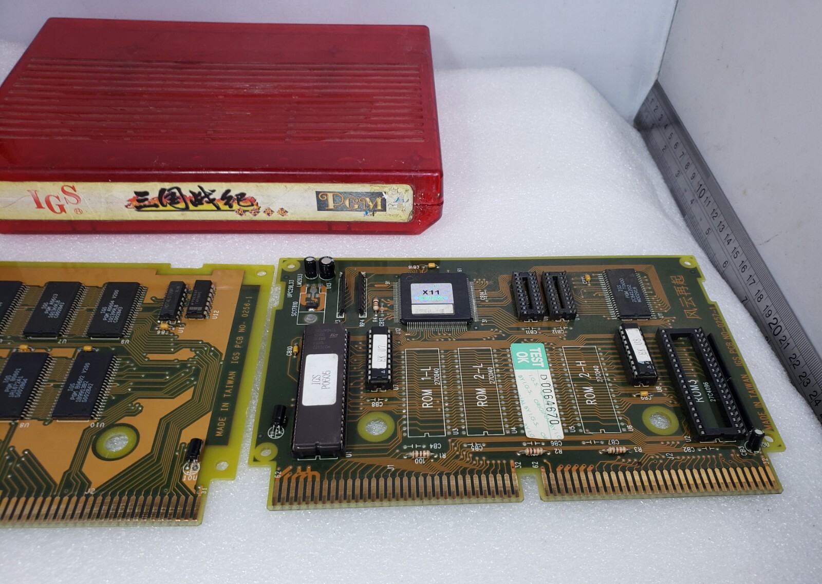 Knights of Valour Superheroes Cartridge with IGS console Arcade Video Game PGM