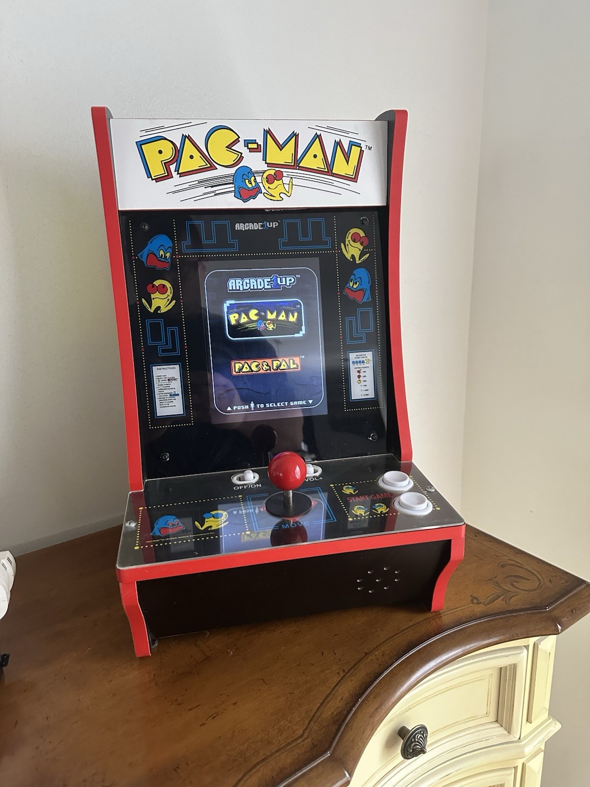 Arcade1up Pac-Man Galaga Countercade Tabletop Arcade Machine – Excellent!!