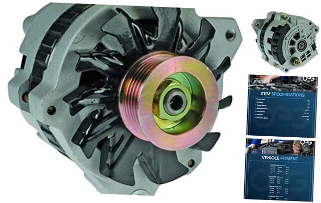 New Alternator Compatible With Chevy Blazer S10 Truck Isuzu Sonoma