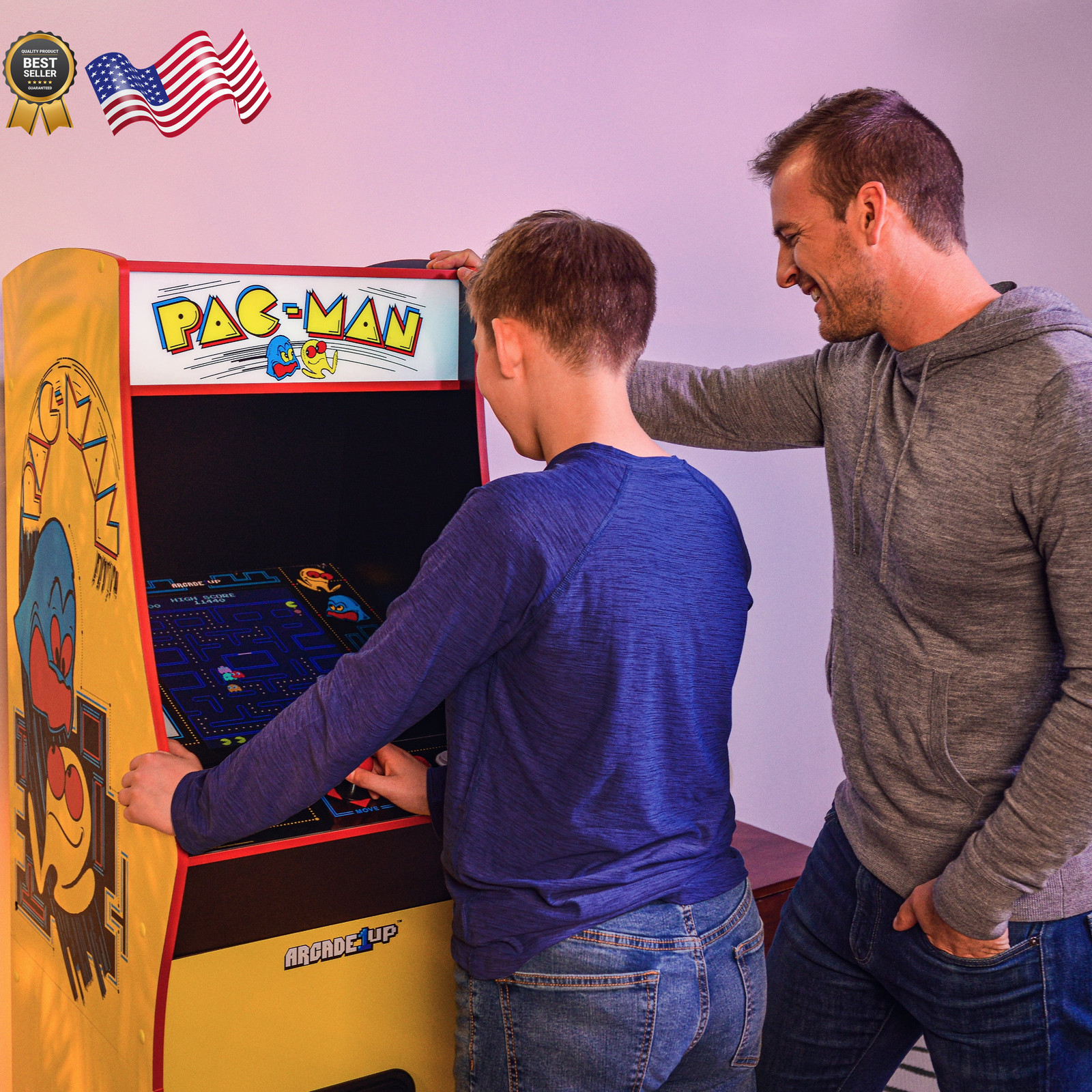 Arcade1Up PacMan Legacy Arcade Deluxe Edition FREE SHIPPING USA ONLY