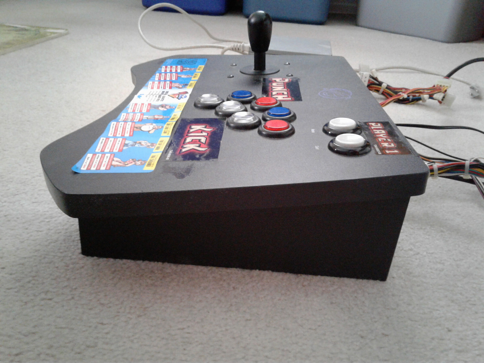 Used, custom built JAMMA arcade supergun for PCB boards – home arcade system