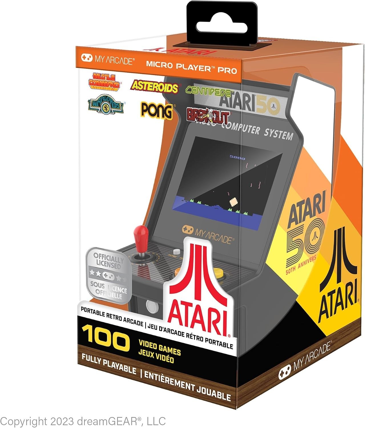 Retro Gaming Fun: Atari Micro Player Pro, 100 Classic Titles