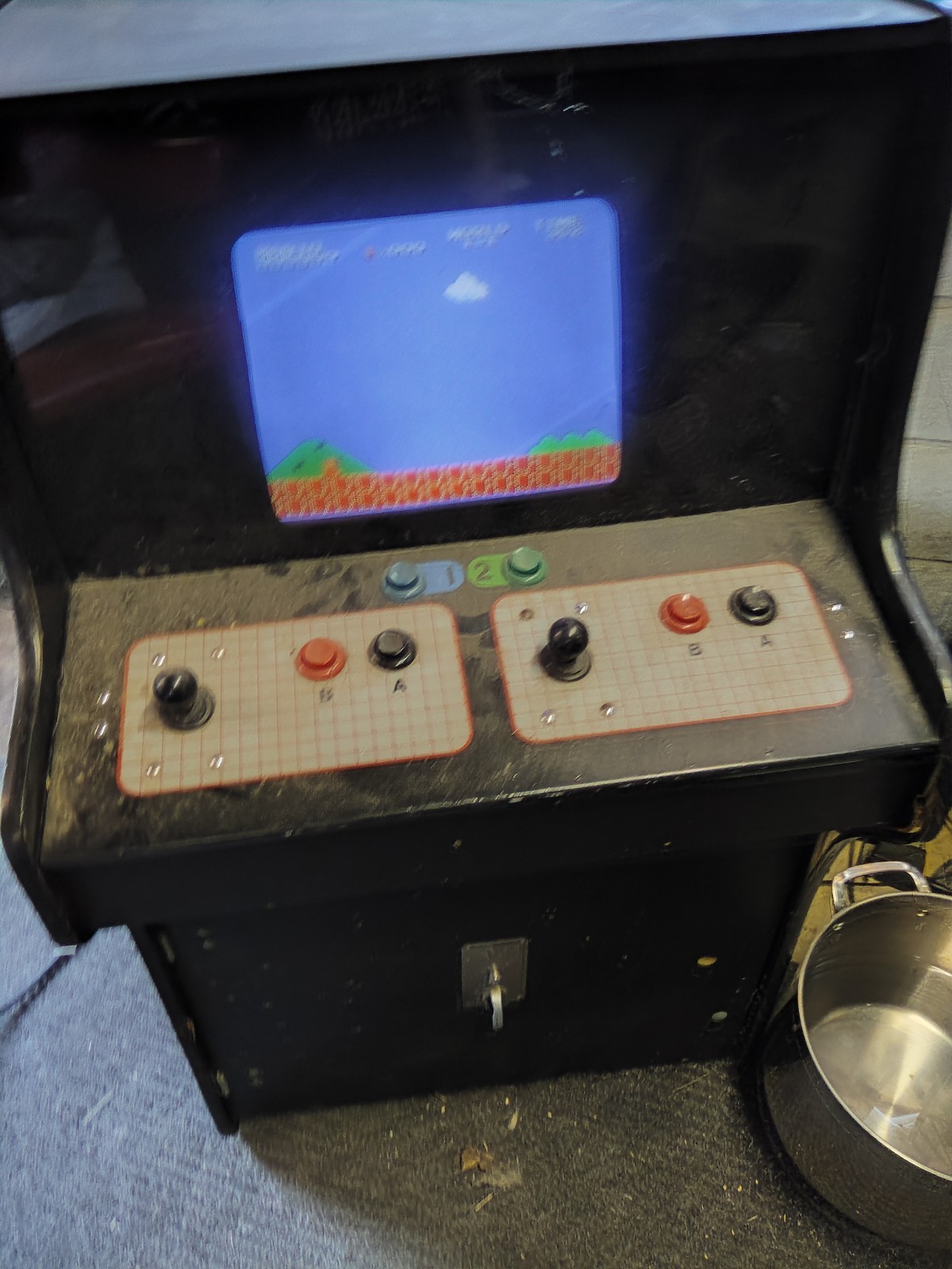 ULTRA RARE Super Mario Cabaret MINI Arcade Game ONLY 1 KNOWN FROM NINTENDO 1984