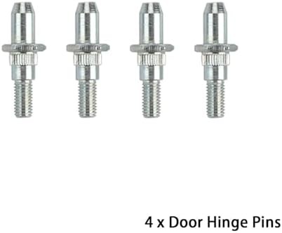 38456 Front LH Driver Side Door Hinge Pin and Bushing Kit | Fits for Chevy Silve