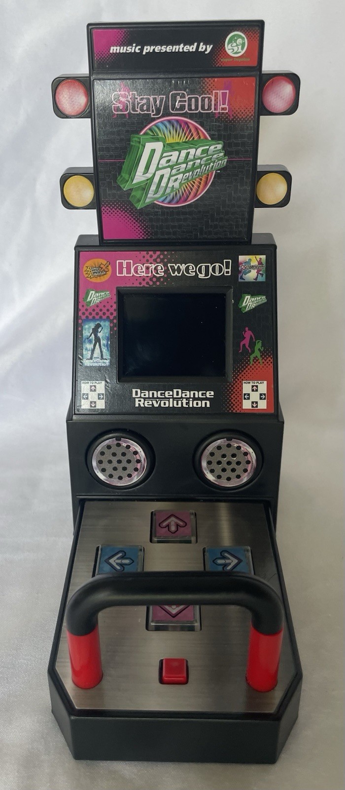 Boardwalk Arcade Dance Dance Revolution Mini Arcade Game Super Impulse Limited