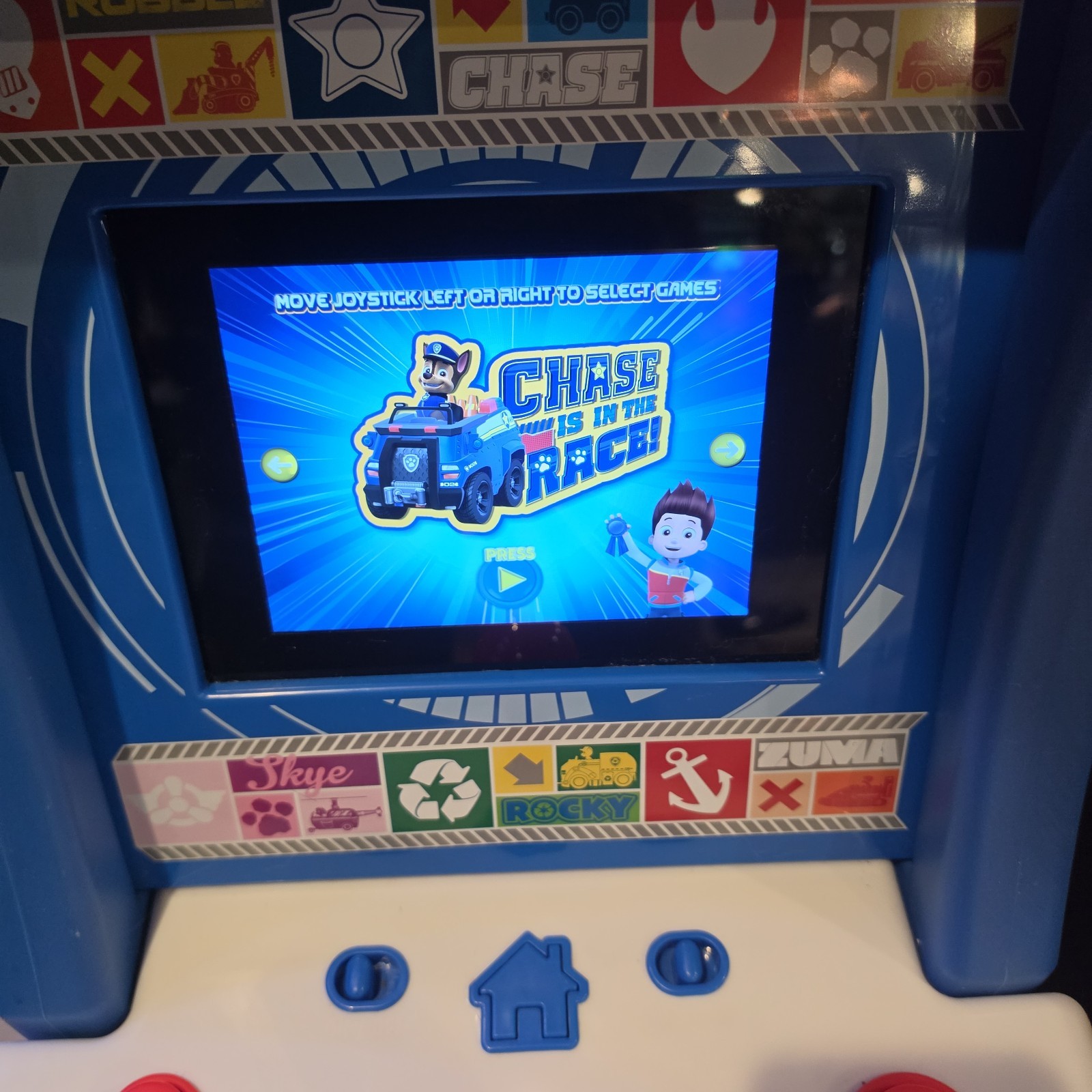 Arcade1up Paw Patrol Jr Video Game PAW-J-01340 TESTED w. Power Cord