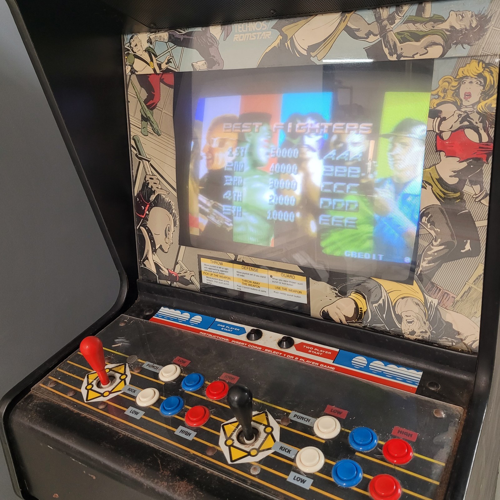 Vintage Sammy Survival Arts Arcade Cabinet Video Game 1994 – Tested Working
