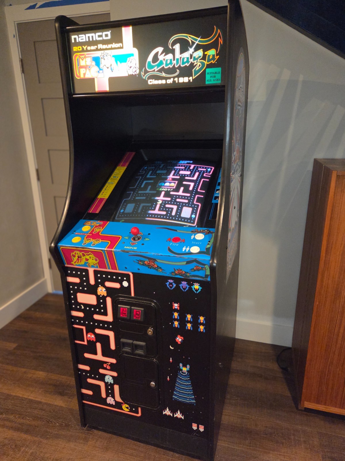 MS PAC-MAN GALAGA 20 YEAR REUNION