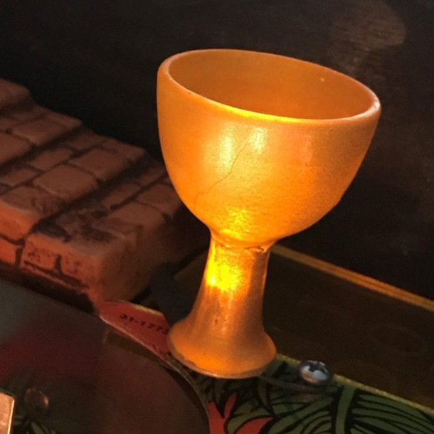 Indiana Jones IJ Pinball Machine golden HOLY GRAIL LED Mod