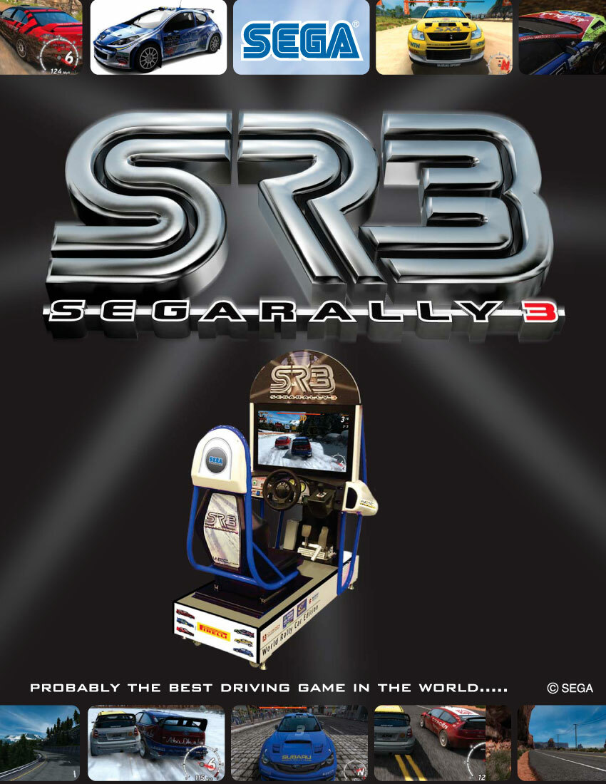 ARCADE SEGA RALLY 3 NEW Solid State Replacement Drive and bracket for SR3