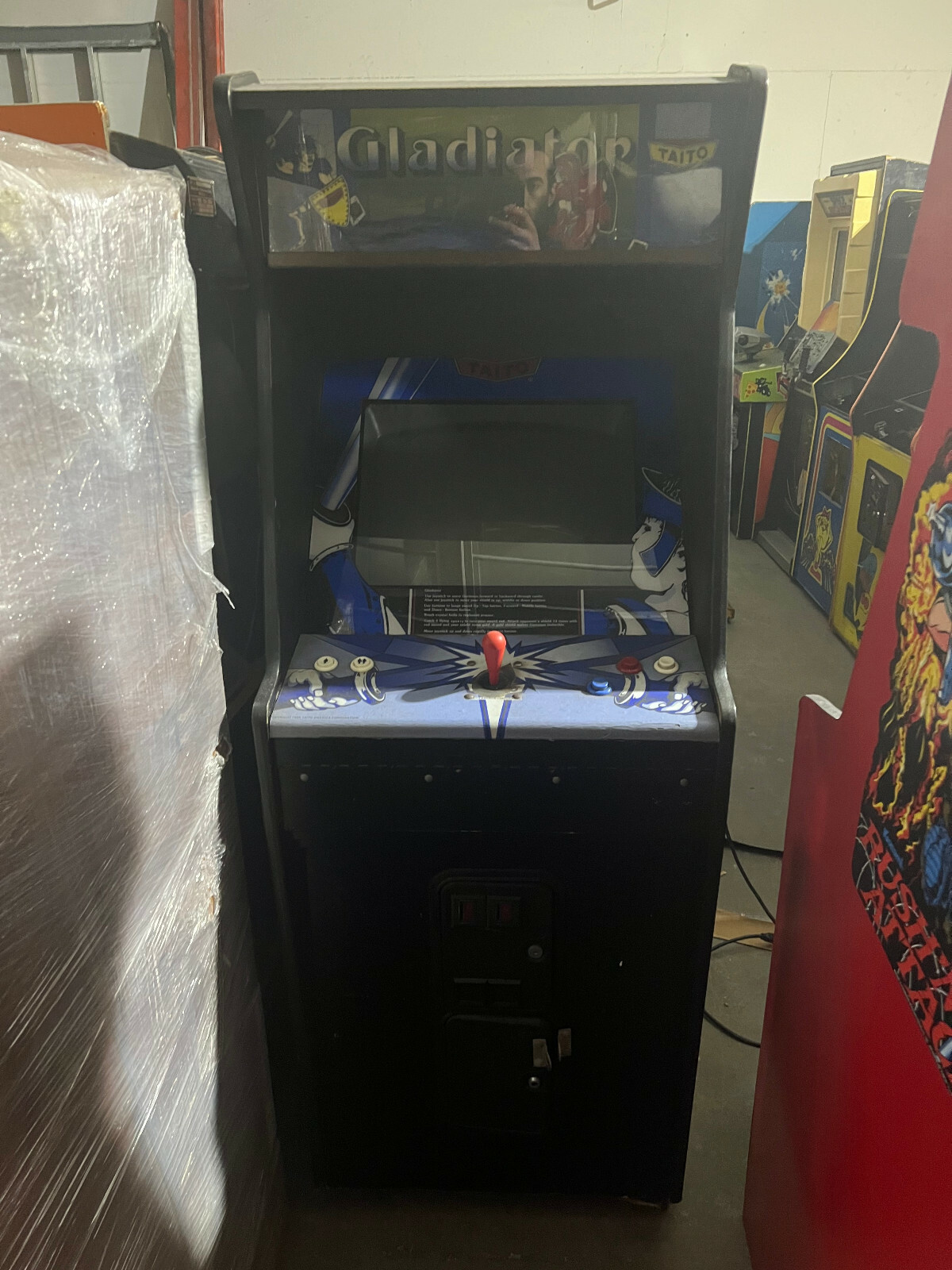 GLADIATORS ARCADE MACHINE by TAITO 1986 (Excellent Condition) *RARE*