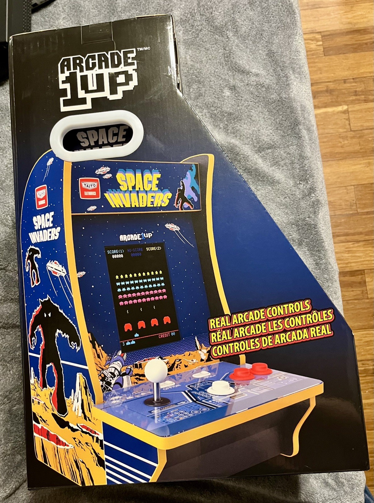 NEW Arcade1Up Space Invaders Counter-Cade Countertop Arcade 1up Countercade NSIB