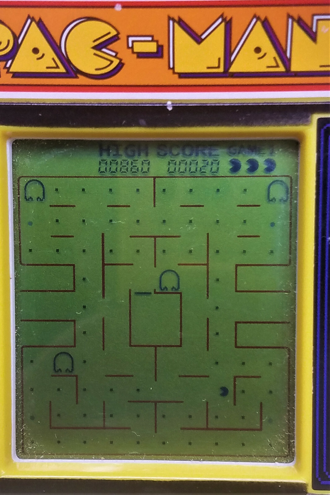 Pac man Retro Mini Arcade Handheld Game Classic Play