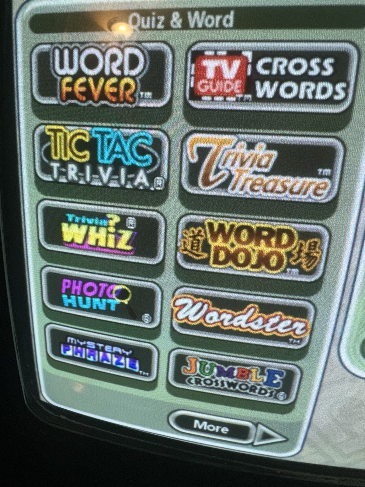 Megatouch Touchscreen Countertop Arcade Gaming Updated Jade Edition