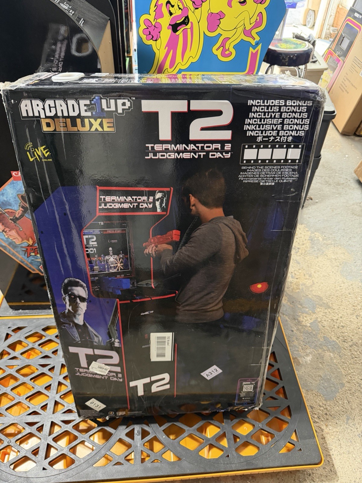 Arcade1Up Deluxe Terminator 2 Judgment Day Arcade – Brand New & Sealed
