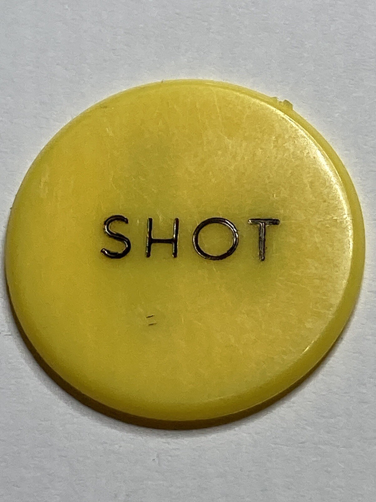 RARE PAPA’S INN – SHOT DRINK TOKEN – PLASTIC LOOK!