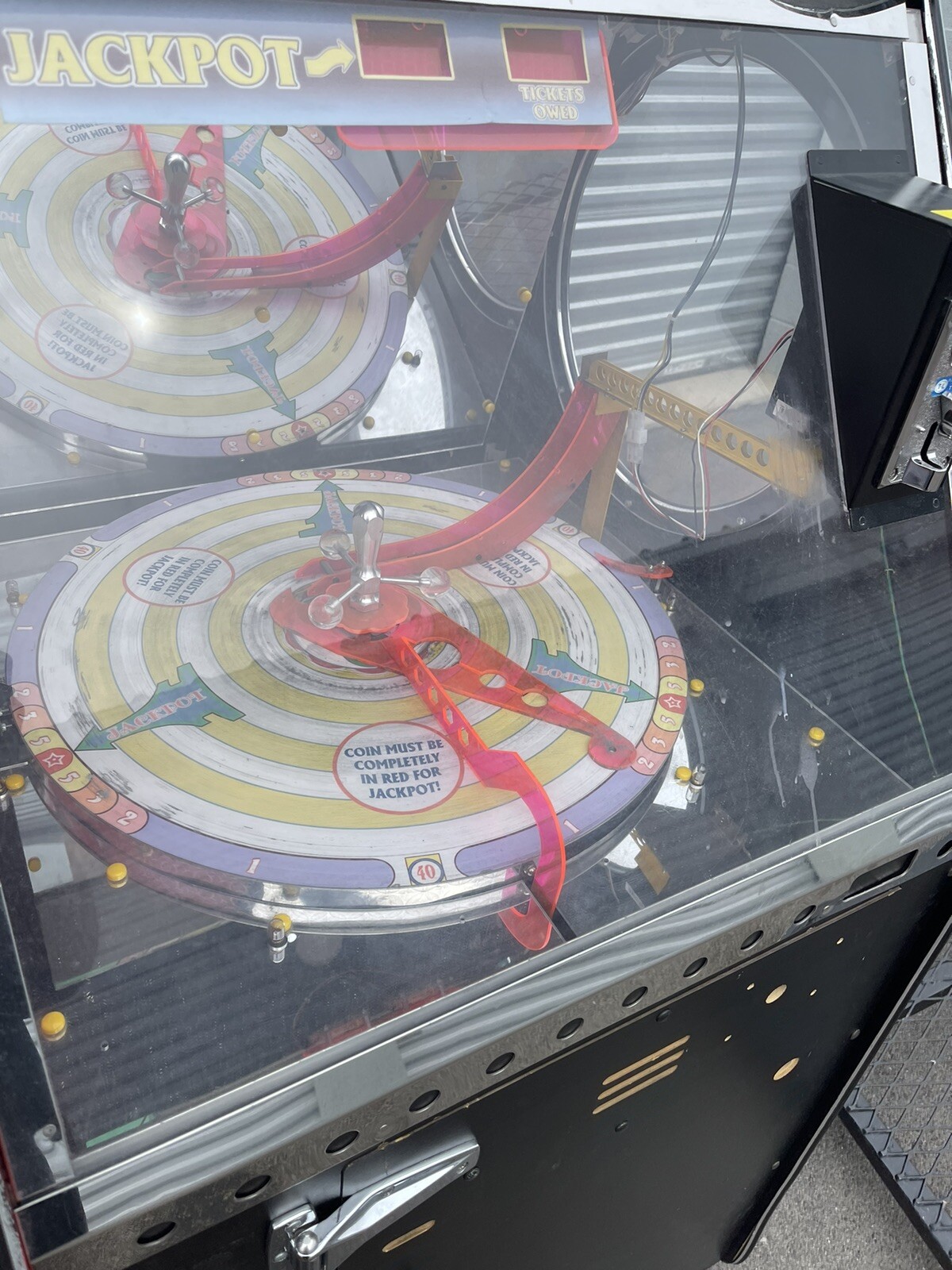 Wheel Deal Arcade Machine Benchmark Games Duo Arcade (For Parts)