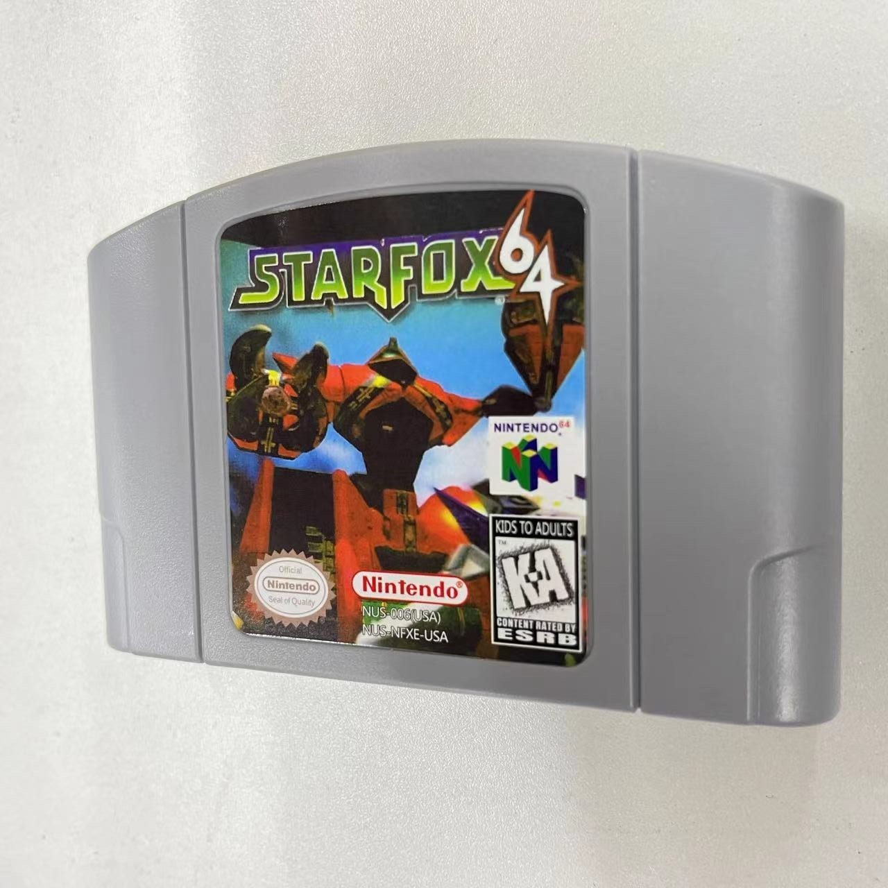 STAR FOX 64 Game Cartridge For Nintendo 64 Console Tested Free Shipping