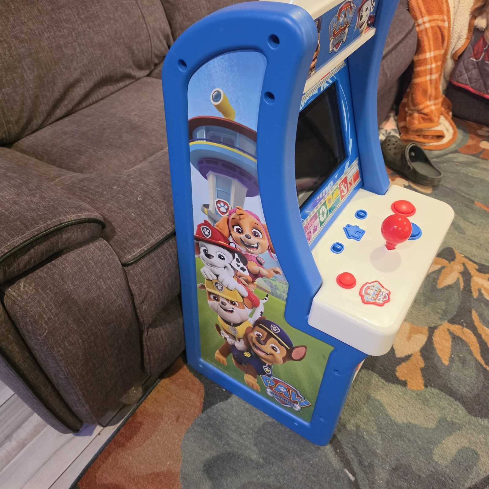 Arcade1up Paw Patrol Jr Video Game PAW-J-01340 TESTED w. Power Cord