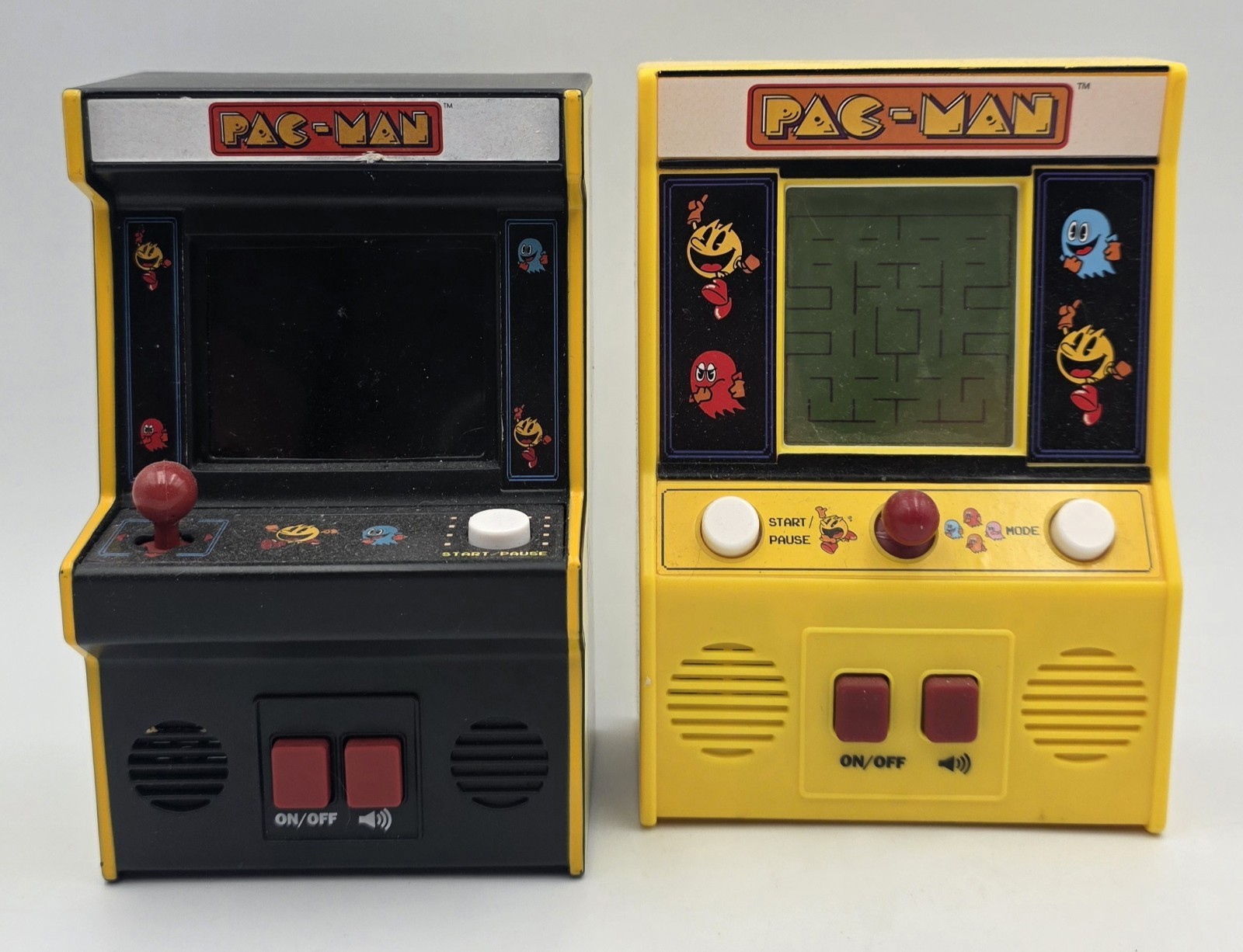 Pair of Pac-Man Video Game Mini Arcade Machines (Tested and Working)