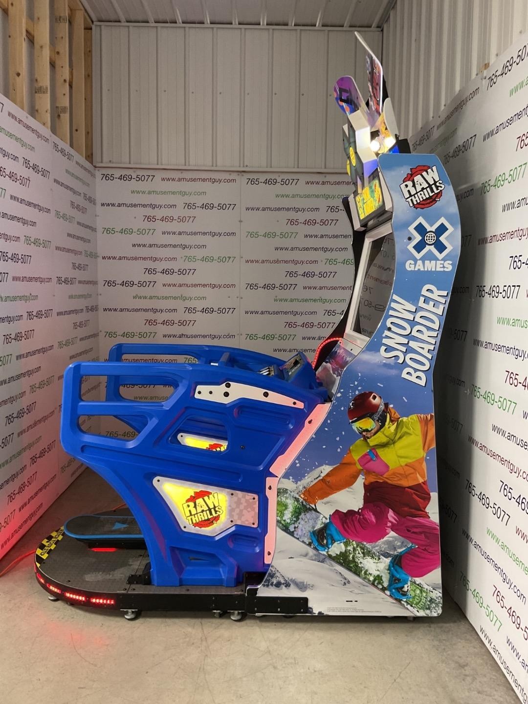 SNOW BOARDER X-GAMES by RAW THRILLS COIN-OP Arcade Video Game