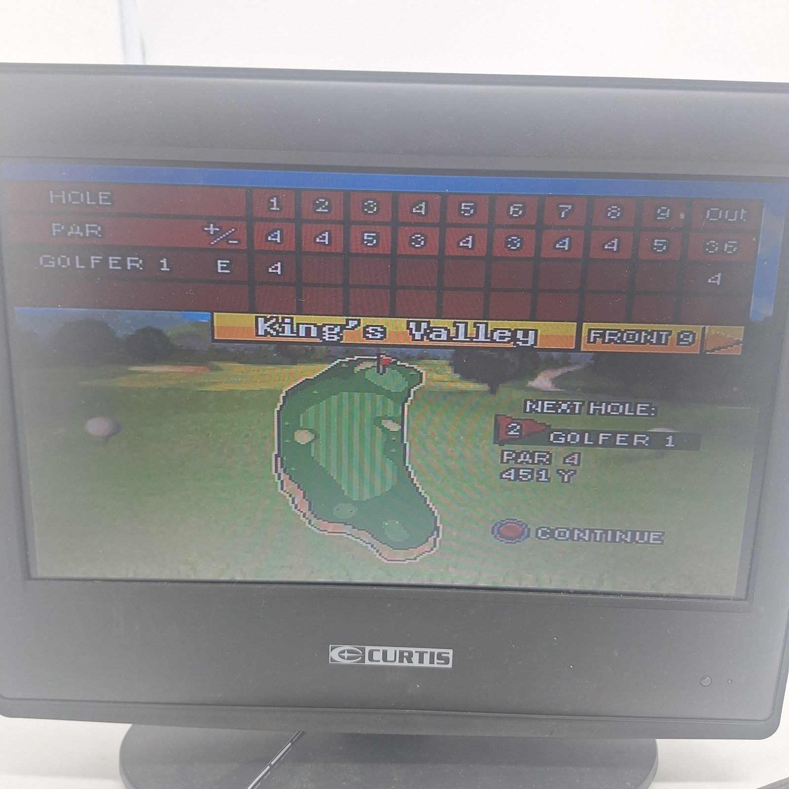 GOLDEN TEE GOLF Home Edition Radica Plug N’ Play Classic TV Game Arcade TESTED