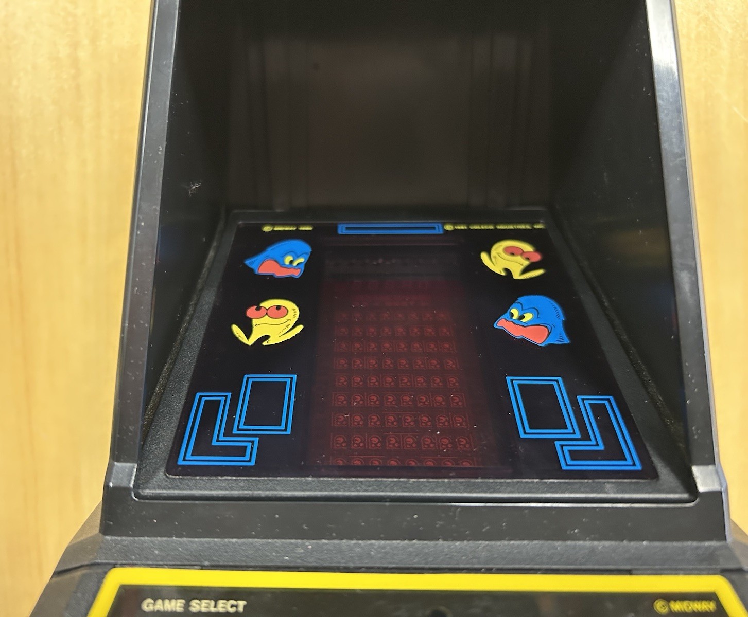 Midway Coleco PAC-MAN Mini Arcade Game 77324A 2390 Japan 1981 Battery Operated