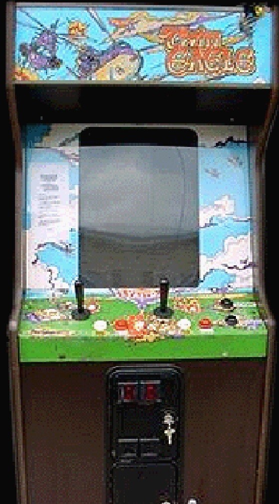 TWIN EAGLE ARCADE MACHINE by TAITO 1988 (Excellent Condition) *RARE*