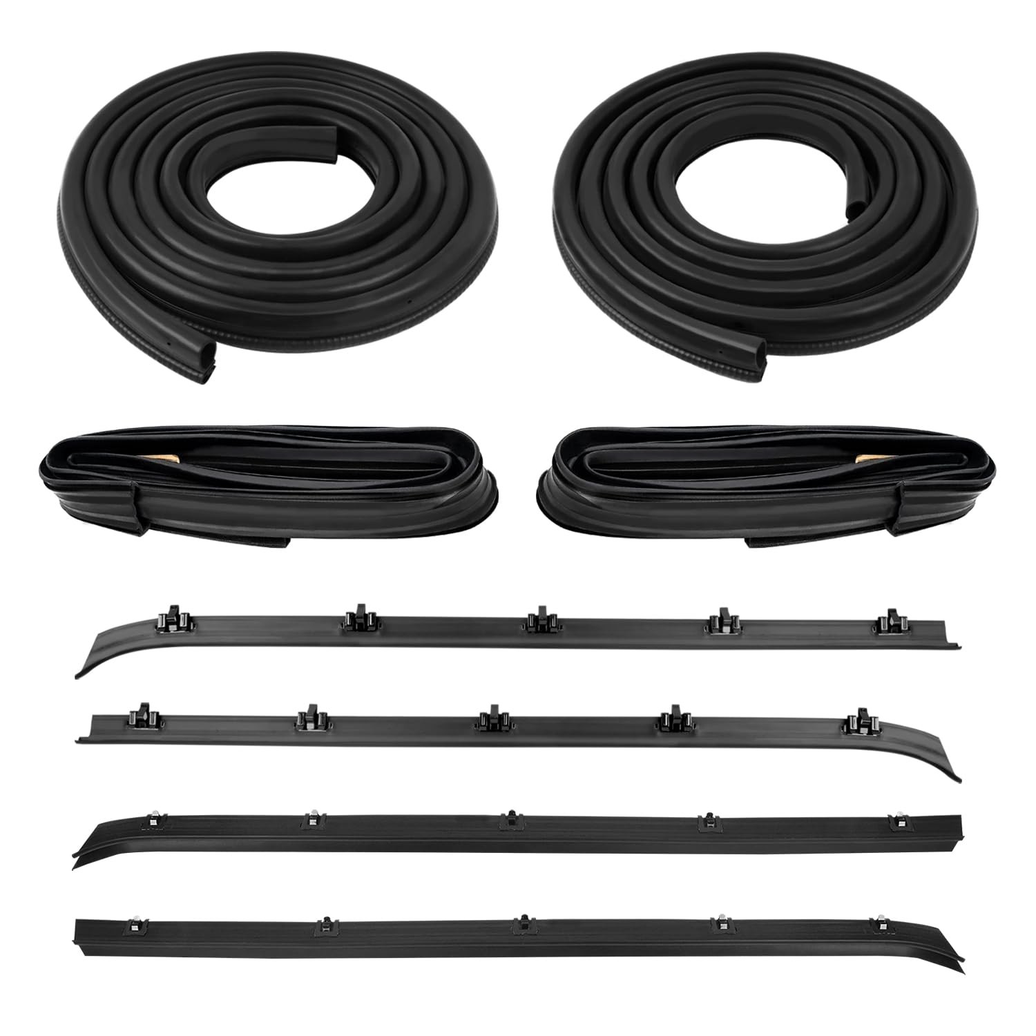 8PCS Door Window Weatherstrip Kit C1500 Suburban