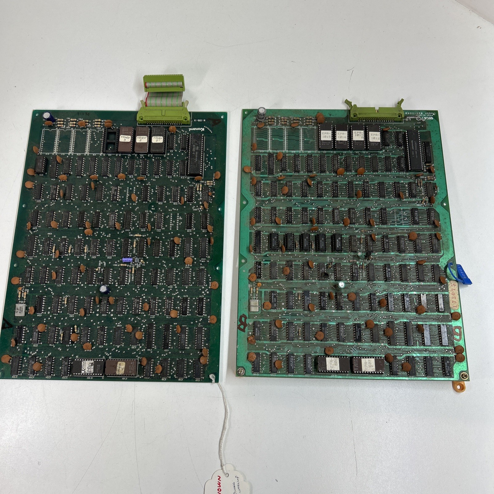 Lot of 2 Frogger Arcade PCB Working Status Unknown