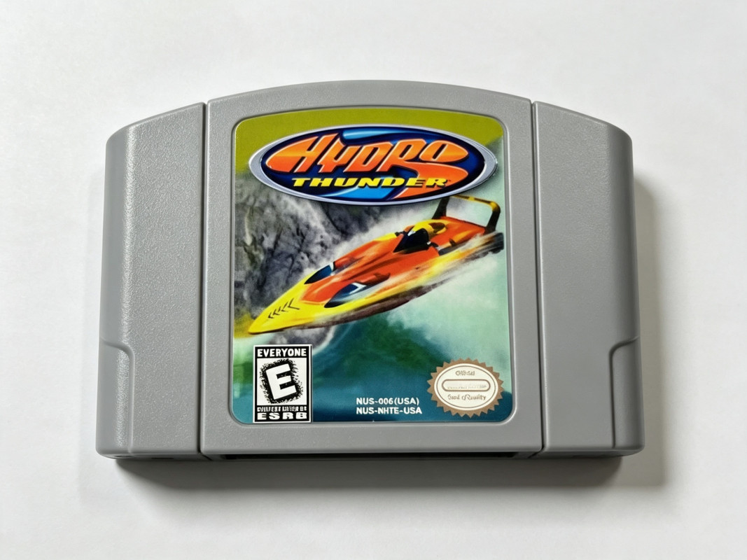 Hydro Thunder Video Games Cartridge for Nintendo 64 Console USA Version