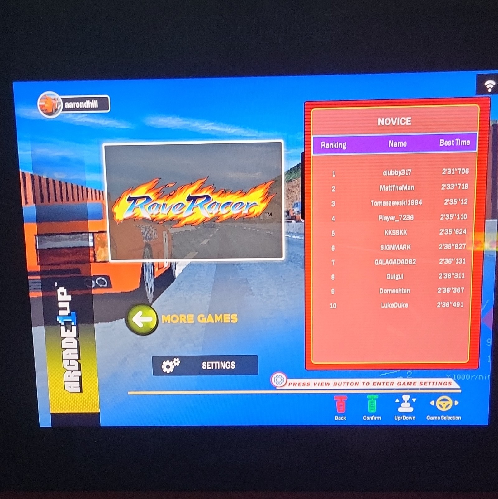 Arcade1Up Ridge Racer Racing Arcade Cabinet – Upright Game Room Machine