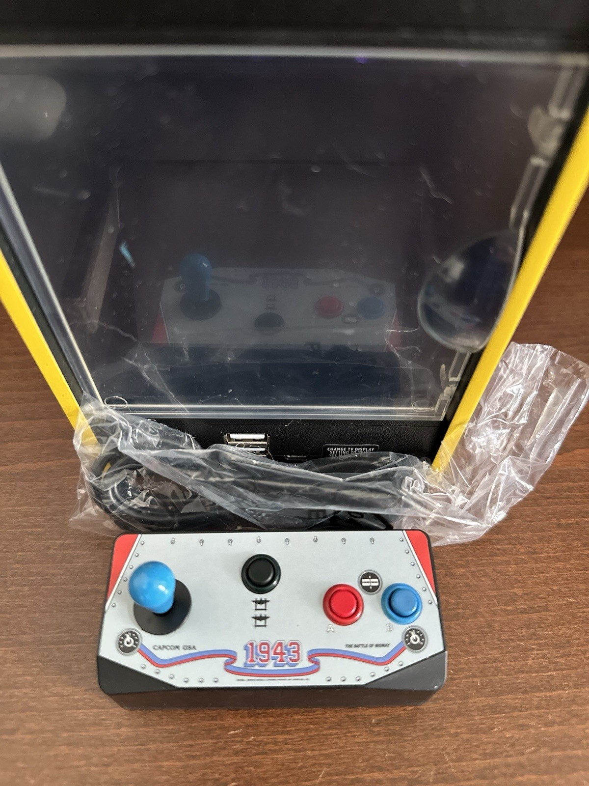 Replicade New Wave 1943: The Battle of Midway mini Arcade Machine Complete