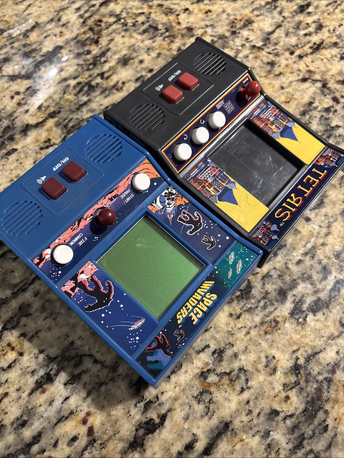Arcade Classics Space Invaders And Tetris Mini Arcades Fully Tested