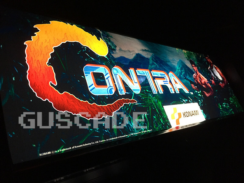 Contra Arcade Machine Konami NEW Full Size Classic Video Game Guscade 