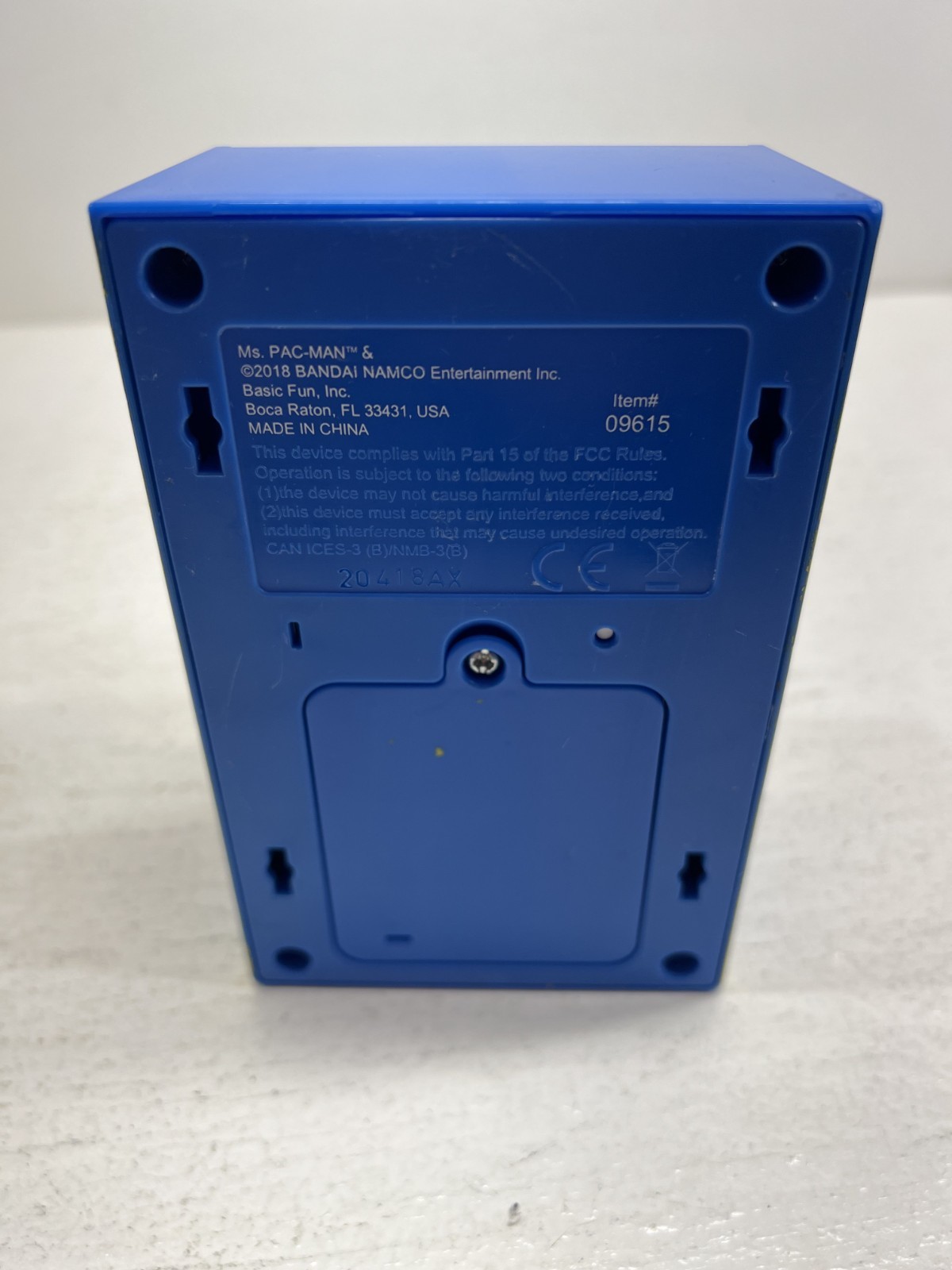 Ms. Pac-man Handheld Retro Mini Arcade Game 2018 Bandai Namco Tested Works