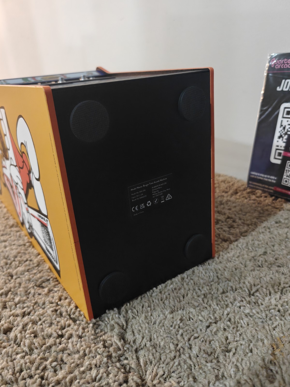BurgerTime Quarter Arcades 🍔 Numskull 1/4 Scale Mini Replica Arcade Game 🕹 NIB