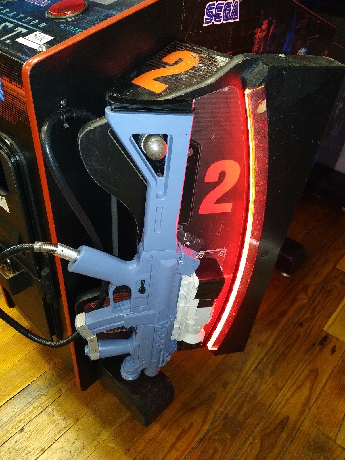 RARE Awesome 2010 Sega OPERATION GHOST video arcade gun game – FREE SHIPPING